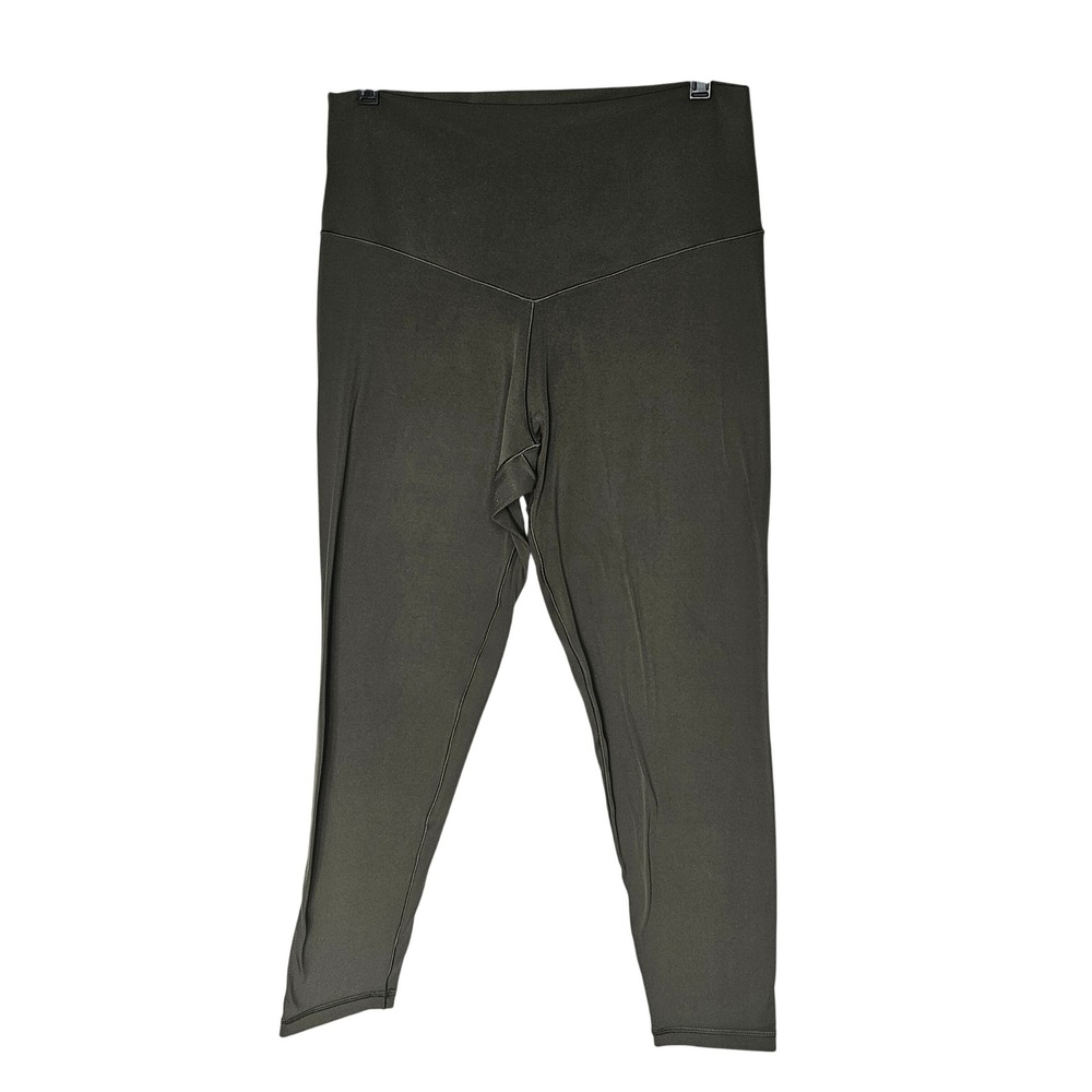 Aerie OFFLINE Olive Green High Waisted Leggings XL Extra Large Athletic Pants